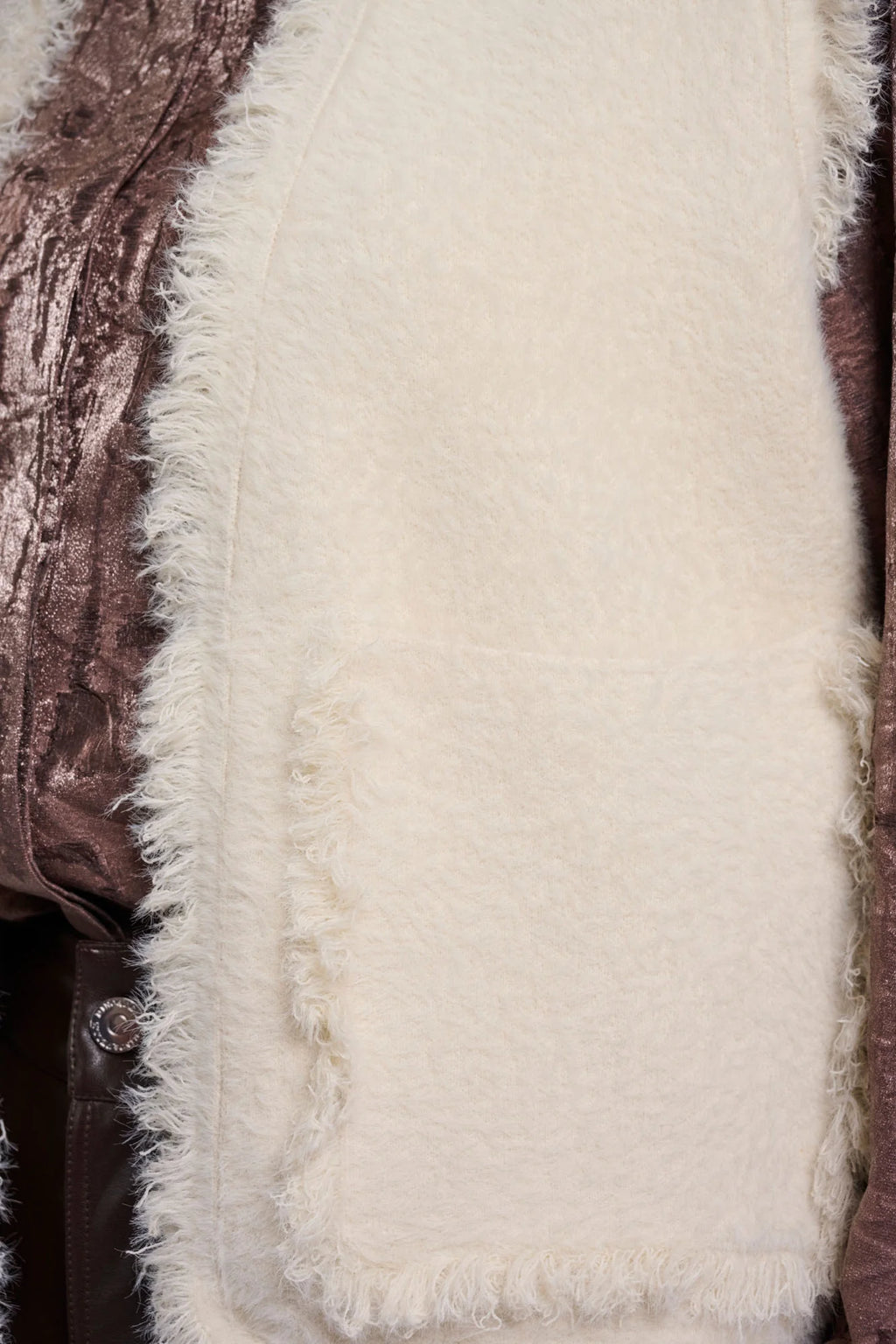 Gilet sans manches franges VITA - RINOPELLE
